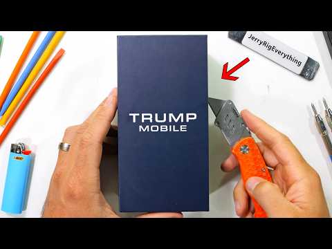 JerryRigEverything: Trump Phone Durability Test - Its worse than we thought...